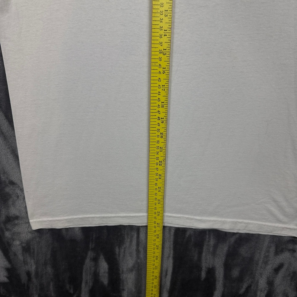 Hard Rock Cafe T-Shirt Medium White Einstein Princeton NJ Vintage Hanes 50/50 - Picture 4 of 8